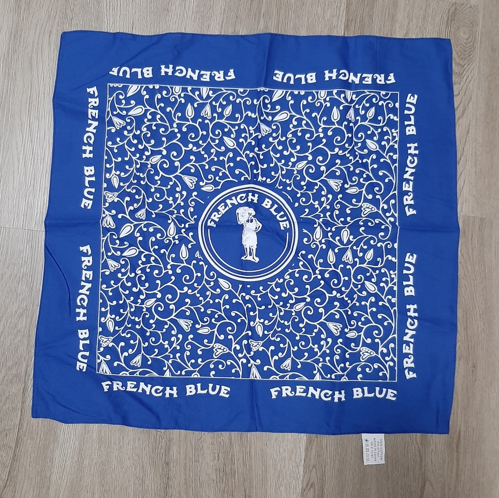 French blue bandana